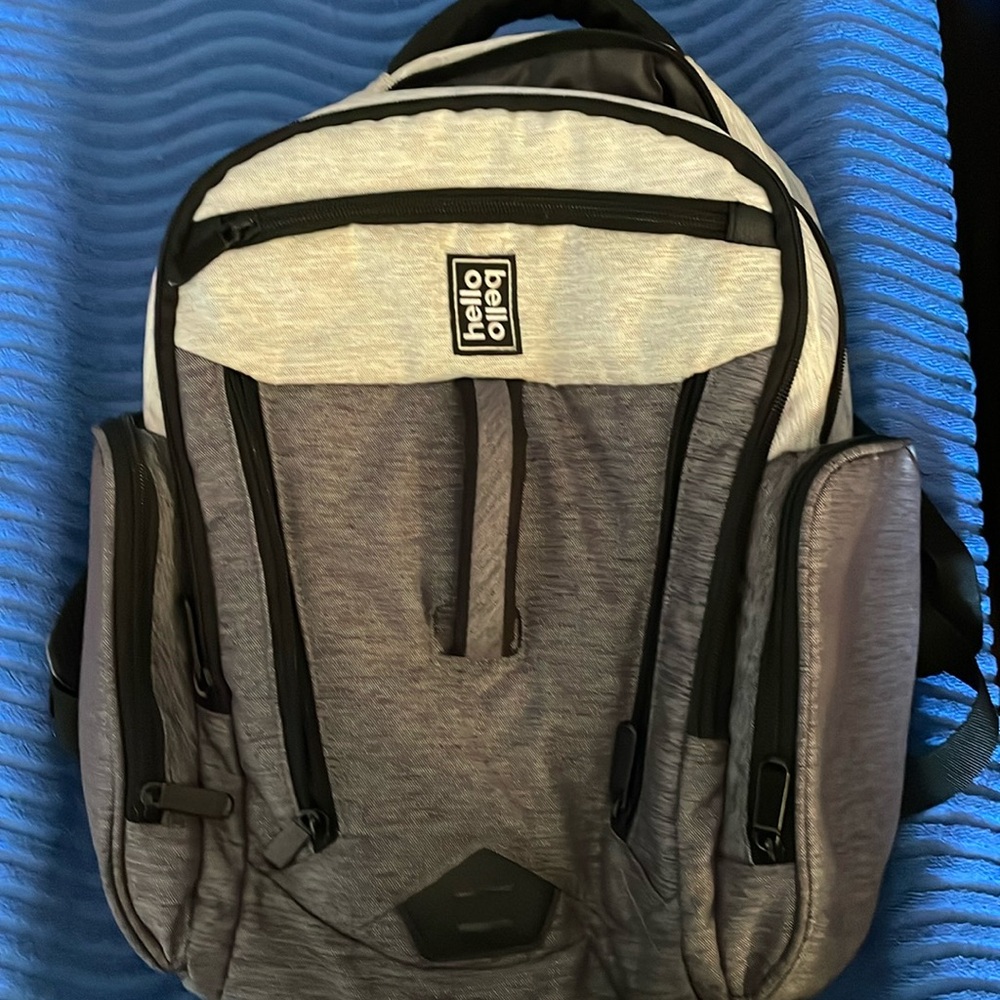 Hello Bello Diaper Bag Backpack gently used only by grandparents occasionally